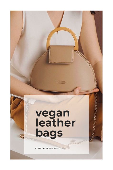 Vegan Bags Handbags, Vegan Luxury Bags, Vegan Handbags Luxury, Vegan Purses And Handbags, Functional Bag Design, Hand Bag Design Ideas, Affordable Luxury Handbags, Leather Bag Design Ideas, Bag Branding