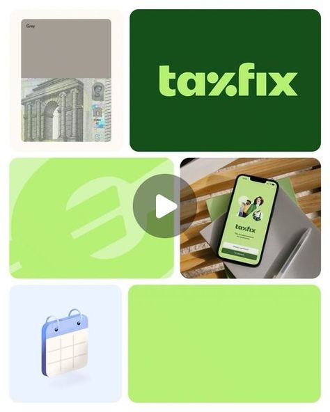 Logo, branding & Design Inspiration on Instagram: "@kallanco - With over 5 million app downloads in Germany, @taxfix has already generated more than three billion euros in tax refunds for their customers. The product is the key customer interaction point of the brand. We crafted an illustrative Taxfix world to exist in specific spots across the app and browser experience. The aim to showcase people’s finances in a personal way — from more detailed scenes of people to simple iconography. The illustrations are built to balance expertise with warmth and personality, using a combination of depth and grain to drive a distinctive language. #branding #logo #visualidentity #design #icon #brandidentity #graphicdesign #designsystem #logosai #identitydesign #designinspiration #designstudio" Finance Brand Identity, Finance Logo Design Inspiration, Tax Logo Design, Bookkeeping Logo, Finance Logo Design, Finance Branding, Investment Logo, App Branding, Startup Logo Design