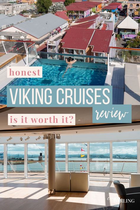 Is Viking Cruises' promise of no nickel-and-diming too good to be true? Find out by clicking this pin to read an HONEST Viking Cruises review!  small luxury cruise ships, best luxury cruise lines, viking ocean cruises, viking river cruises Viking Cruises Ocean, Viking River Cruise Rhine, Best River Cruises, Viking River Cruise, Viking Ocean Cruise, Viking Cruise, Norway Cruise, Cruise Italy, Luxury Cruise Ship