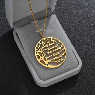 3d Tiskárna, Names Necklace, Custom Family Tree, Tree Family, Golden Tree, Family Tree Necklace, Life Tree, Family Necklace, Life Symbol