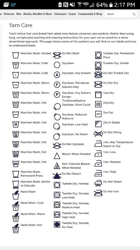 How To Read Yarn Labels, Washing Label Symbols, Washing Instruction Symbols, Crochet Stitches Cheat Sheet, Fashion Symbols, Fabric Care Symbols, Washing Symbols, Crochet Labels, Care Symbol