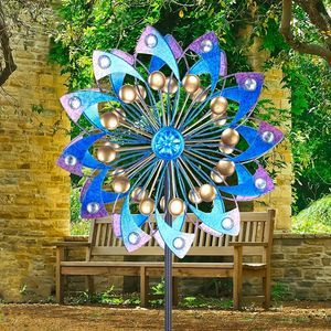 Summer Party Decorations, Wind Sculptures, Solar Wind, Wedding Props, Outdoor Holiday Decor, Wind Spinners, Globe Lights, Childrens Party, Backyard Decor