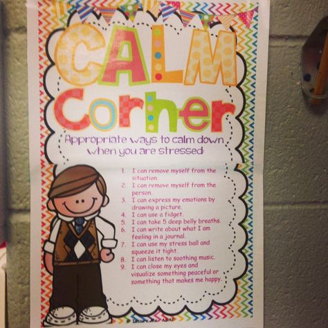 Cope With Anger, Behavior Activities, Mindful Classroom, Behavior Classroom, Peace Corner, Capturing Kids Hearts, Rainbows And Butterflies, Classroom Economy, Calm Room