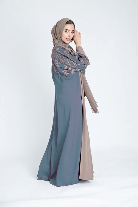 Our catalogue of fashionable yet modest Abayas are exclusive to us and available to purchase from our online Abayas UK store. Abaya Online, Casual Abaya, Hijab Wedding Dresses, Disney Wedding Dresses, Islamic Dress, Muslim Dress, Abaya Designs, Pakistani Wedding Dresses, Abaya Dress