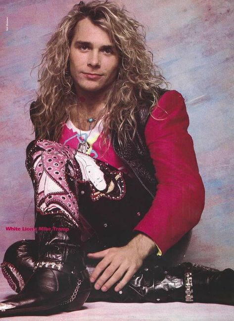 Mike Tramp 80s, 80s Rock Hair, Mike Tramp, 80s Glam Rock, Rock Hair, Glam Rock Bands, 80s Glam, Hair Metal, Rock Hairstyles