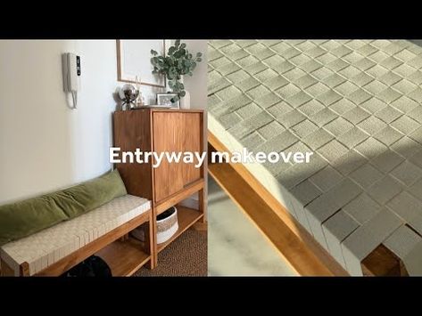 Entryway Makeover | Converting Ikea IVAR underframe into a Bench + Storage solutions | Silent Vlog - YouTube Ivar Shelf, Ivar Shelves, Ikea Ivar Shelves, Entryway Makeover, Ikea Ivar, Bench Storage, Bench With Storage, Ikea Hack, Storage Solutions