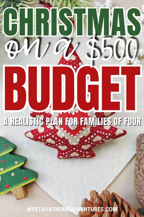 Planning a family Christmas on a $500 budget with strategies for saving money on gifts, meals, and activities while avoiding financial stress. Christmas On A Budget For Kids, Christmas Budget Ideas, Festive Meals, Budget Christmas Gifts, Christmas Budget, Budget Christmas, Meaningful Christmas, A Family Of Four, Holiday Savings