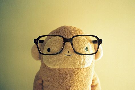 future executive Nerd Glasses, Silly Animals, 귀여운 동물, My Vibe, Cute Icons, Little Things, Make Me Smile, Stuffed Animal, Geek Stuff