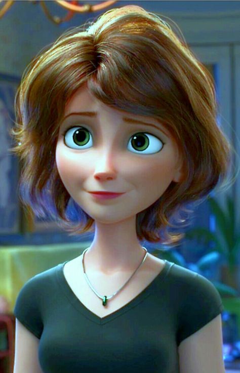 Aunt Cass Big Hero 6 Haircut, Disney Aunt Haircut, Pixar Mom Haircut, Big Cheeks Haircut, Aunt Cass Big Hero 6, Pixar Mom, Cass Hamada, Big Hero 6 Film, Doomer Girl