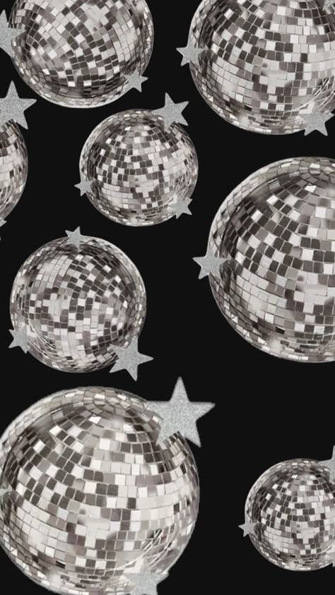 🌟 Disco Background, 13 Birthday, Retro Wallpaper Iphone, Cute Summer Wallpapers, Summer Wallpapers, Mirror Ball, Wallpaper Ipad, Star Wallpaper, Image Fun