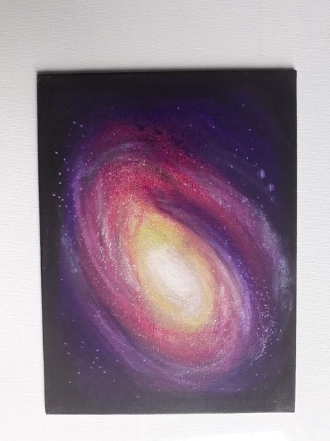 Galaxy Painting Oil Pastel, Milk Way, Soft Pastels Drawing, Galaxy Painting, Pastel Drawing, Pastel Painting, The Galaxy, Oil Pastel, Soft Pastel