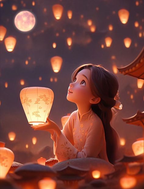 Cute Cartoon Pictures, Girly Art Illustrations, Dreamy Art, Anime Scenery Wallpaper, Digital Art Girl, My Photo Gallery, Cartoon Pics, Cute Images, Girly Art