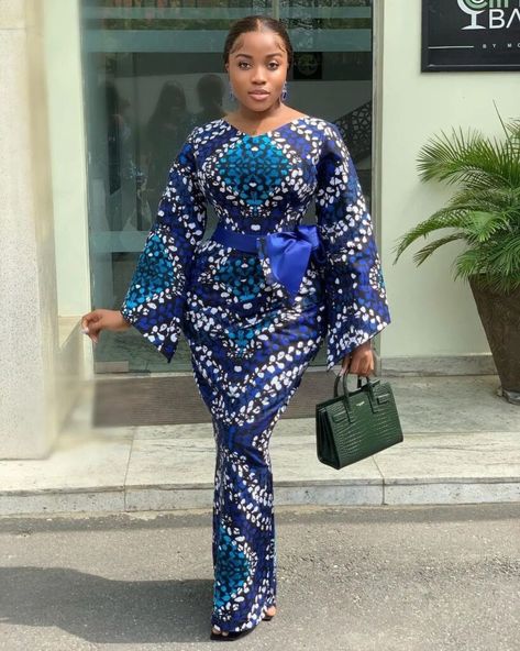 Latest Ankara Gown Styles 2022 – Trending Ankara Gown for You | Dezango Veekee James Styles 2022, Trending Ankara Gowns, Ankara Long Dress, Veekee James, Latest Ankara Gown Styles, Latest Ankara Gown, Nigerian Women, Ankara Long Gown, Ankara Dress Designs