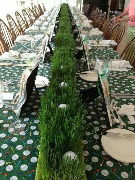 Golf Centerpieces, Golf Theme Party, Golf Birthday Gifts, Golf Party Decorations, Golf Ball Crafts, Golf Baby, Golf Events, Golf Birthday Party, Golf Decor