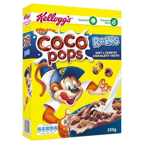 Cereal Kelloggs, Coco Pops, Wheat Cereal, Cereal Milk, Breakfast Snacks, Breakfast Cereal, Delivery Groceries, Food Shop, Chocolate Flavors