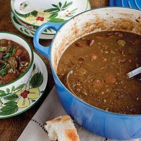 Chicken And Sausage Gumbo Recipe, Sausage Gumbo Recipe, Chicken And Sausage Gumbo, Chicken Sausage Gumbo, Gumbo Recipe Sausage, Paula Dean, Chicken And Sausage, Sausage Gumbo, Paleo Crockpot