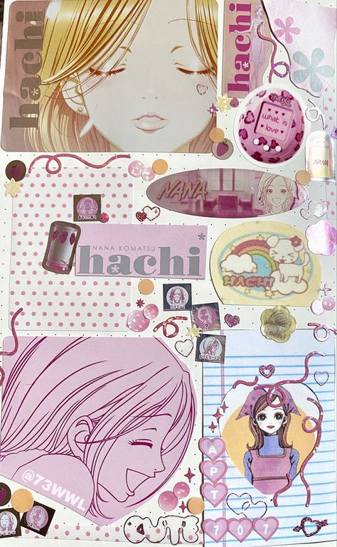 What Is Love Wallpaper, Twice Sticker, Hachi Nana, Cute Collage, Nana Manga, Nana Komatsu, Cocoppa Wallpaper, Cute Tumblr Wallpaper, K Wallpaper