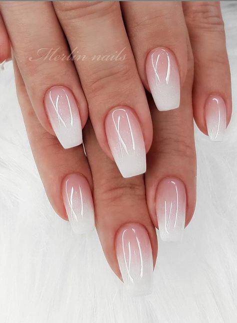 A women's lifestyle destination dedicated to style, entertainment, love, and living beautifully. Ombre Nails With Design Ideas, Simple Short Nails Ideas, Cute Summer Nails Short, Dipped Nails Ideas Summer, Ombre Nails Short, Short Pink Nails, Ombre Gel Nails, Pink Nail Art Designs, May Nails