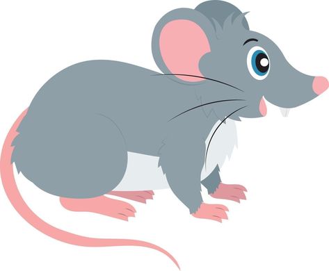 Cartoon Vector Mouse. Cute Mouse Clipart Rat Clipart, Mouse Clipart, Mouse Cute, Pet Mice, Cartoon Painting, The Cartoon, Cute Mouse, Cartoon Animals, Cartoon Art