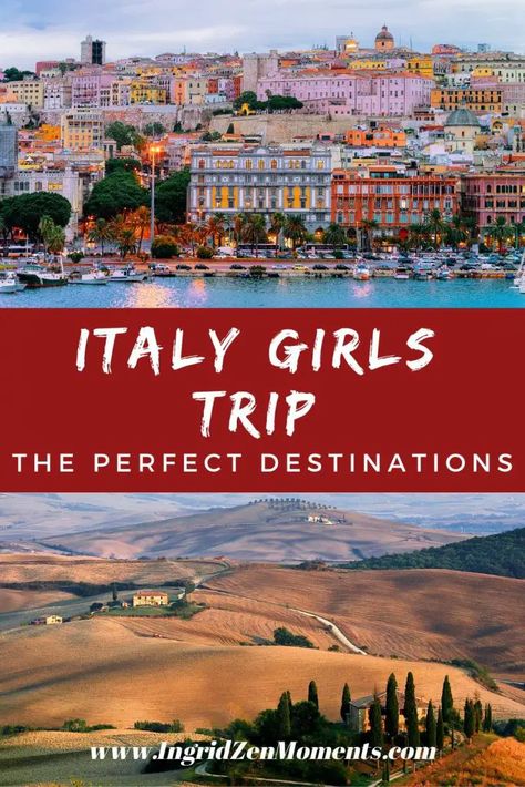 Italy Girls Trip: Best Places to Visit in Italy with Your Girlfriends Mother Daughter Italy Trip, Italy Girls Trip, Birthday In Italy, Places To Visit In Italy, Italy Travel Outfit, Best Places In Italy, Italy Girl, Italy Trip Planning, Best Cities In Europe