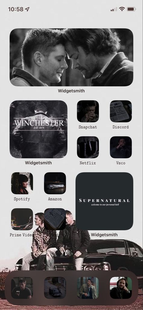 Supernatural Widget Ideas, Supernatural Home Screen, Lock Screen Layout, Ios Organization, Wallpaper And Widgets, Writing Humor, Home Lock Screen, Ios Homescreen, Ios 15