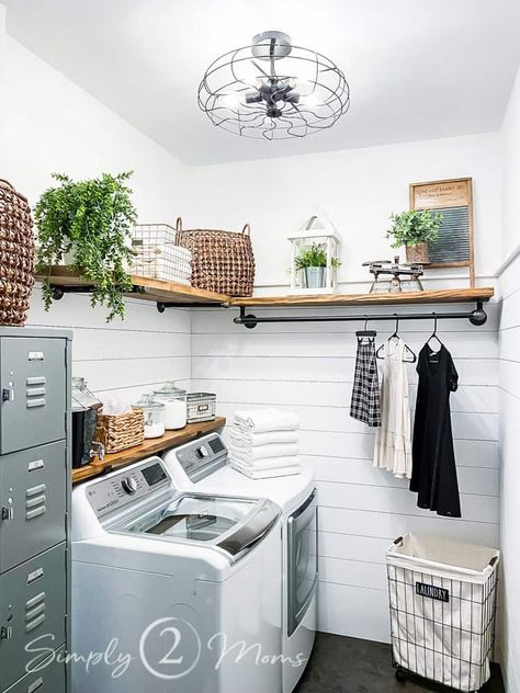 Laundry Room Redesign, Laundry Quotes, Laundy Room, Laundry Room Update, Dream Laundry Room, Laundry Room Renovation, Laundry Room Shelves, Laundry Room Ideas, Farmhouse Laundry Room