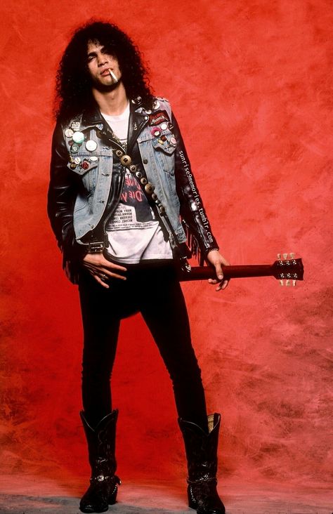 Slash <3 Slash Inspired Outfits, Rock And Roll Outfits Men, Metalhead Outfits Men, 80s Rocker Outfit, Rocker Outfit Men, Slash Fashion, 80s Rockstar Outfit, Slash 90s, Rock Outfit Ideas