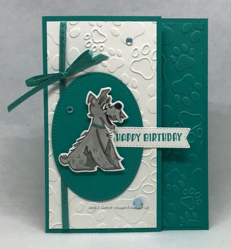 Dog Cards Handmade, Pet Sympathy Cards, Pampered Pets, Birthday Stamps, Pet Sympathy, Dog Cards, Fancy Fold Cards, Cat Cards, Birthday Cards Diy