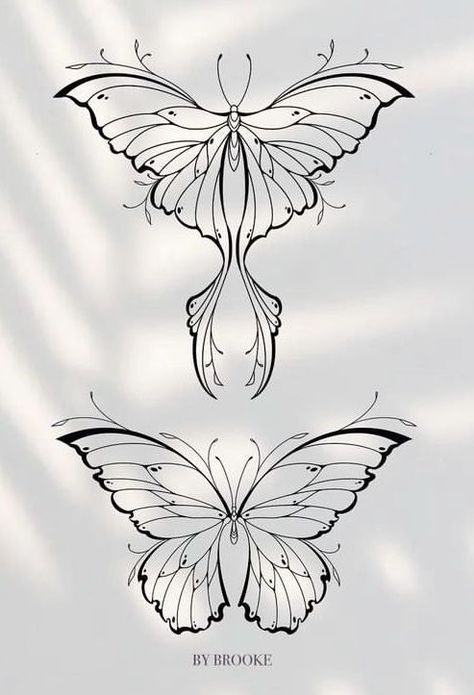 Moth Tattoo, Butterfly Tattoos, Feminine Tattoo, Butterfly Tattoo Designs, Butterfly Drawing, Foot Tattoo, Rib Tattoo, Simplistic Tattoos, Tattoo Design Drawings