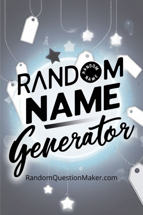 Need a fresh name for a character, project, or idea? Use our Random Name Generator to explore endless options! Click now to find the perfect name for your next big thing! Name Generator Character, Random Name Generator, Weird Questions To Ask, Character Name Generator, Crush Questions, Random Generator, Company Name Generator, Random Name, Boyfriend Questions