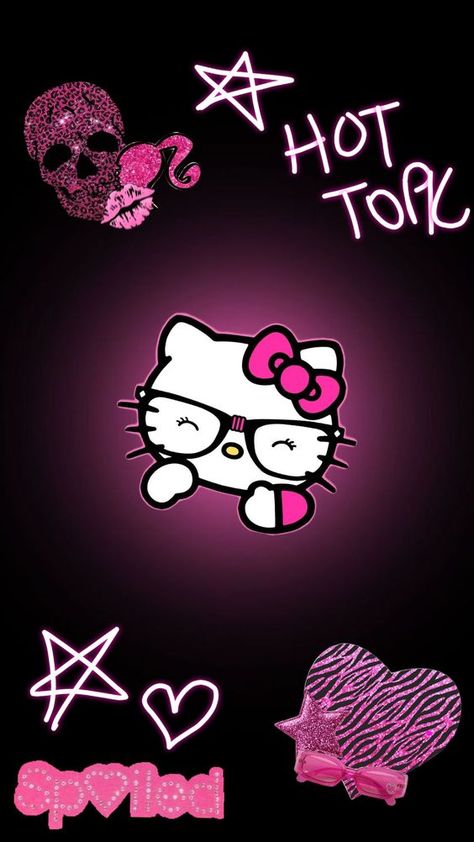 hello kitty #hellokitty #fyp #pink #fyppppp #foryou #foryoupage #xycbza Hello Kitty Wallpaper Baddie, Cute Hello Kitty Wallpaper Pink, Hello Kitty Wallpaper Iphone Black, Cute Dark Pink Wallpaper, Hot Pink Hello Kitty Wallpaper, Bad Hello Kitty, Black Hello Kitty Wallpaper, Scary Hello Kitty, Hello Kitty Wallpaper Ipad