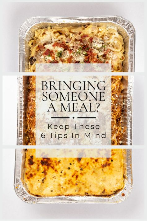 Gifting Meal Ideas, Best Meal To Bring Someone, Healthy Drop Off Meals, Healthy Meal To Take To Someone, Best Meals For Mealtrain, Meals To Make For Friends, Sick Neighbor Meal, Meals Everyone Should Know How To Cook, Best Recipes To Take To Someone