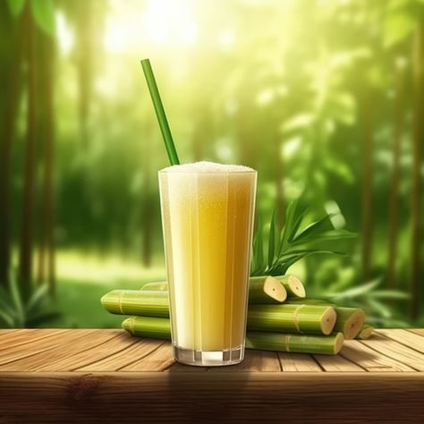 Sugarcane juice with garden background | Premium Photo #Freepik #photo #healthy-drink #exotic-drinks #tropical-drinks #lassi Tropical Drinks, Garden Background, Sugarcane Juice, Happy New Year Photo, Healthy Drink, General Knowledge Book, New Year Photos, Sugar Cane, Kiosk