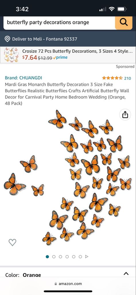 Monarch Butterfly Party, Butterfly Confetti, Butterfly Party Decorations, Butterfly Party, Butterfly Wall Decor, Butterfly Birthday, Butterfly Crafts, Butterfly Decorations, Carnival Party