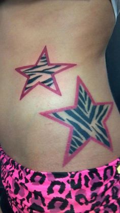 Love these Zebra Print Tattoos, Leopard Print Tattoo, Leopard Print Tattoos, Funky Tattoos, Cute Tats, Getting A Tattoo, Dream Tattoos, Dope Tattoos, Star Tattoos