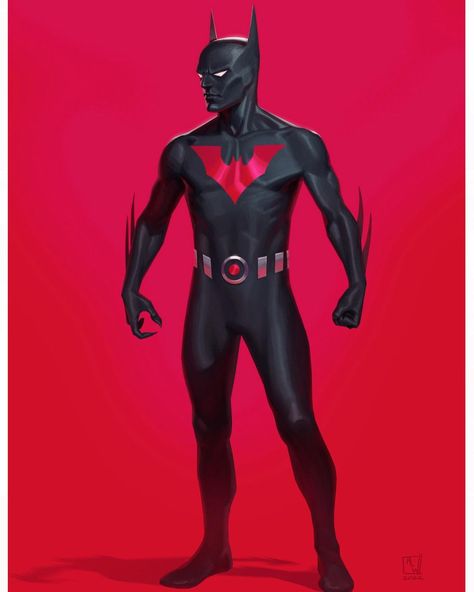 Austin Worland (@art_man_02) | Instagram Batman Beyond Suit, Return Of The Joker, Dc Artwork, Terry Mcginnis, Beyond Paint, Bat Symbol, Batman Costumes, Batman Arkham City, Justice League Unlimited