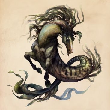 Kelpie | Harry Potter Wiki | FANDOM powered by Wikia Kelpie Horse, Harry Potter Creatures, Beast Creature, Theme Harry Potter, Fantasy Horses, Fantastic Beasts And Where, Mythical Creatures Art, Mythological Creatures, Norman Rockwell