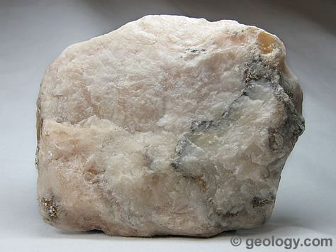 Gypsum from Grand Rapids, Michigan.  Specimen is approximately 4 inches (10 centimeters) across. Gypsum Rock, Gypsum Mineral, Gypsum Powder, Michigan Rocks, Gypsum Crystal, Hand Lens, Metamorphic Rocks, Sedimentary Rocks, Portland Cement