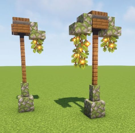 [Ad] 71 Minecraft Outdoor Decor Ideas Guides You'll Be Surprised By This Fall #minecraftoutdoordecorideas Minecraft Lantern Recipe, Cute Minecraft Lantern Ideas, Lamps In Minecraft, Minecraft Village Lighting, Lanterns Minecraft Ideas, Minecraft Hanging Lantern, Lantern Post Minecraft, Mincraft Lamppost, Japanese Lanterns Minecraft