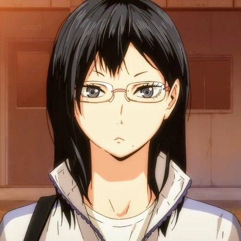 Kiyoko Shimizu, Haikyuu Season 1, Otaku Meme, Anime Soul, Haikyuu Characters, Girls With Glasses, An Anime, Haikyu!!, Reaction Pictures