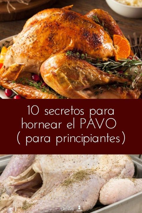 Pavo Recipe, Boricua Recipes, Thanksgiving Friendsgiving, Xmas Dinner, Thanksgiving Cooking, Cooking Salmon, Christmas Snacks, Spanish Food, Chicken Dishes Recipes