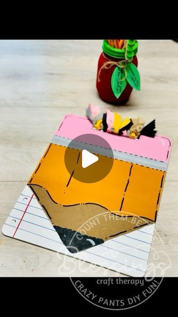 Colette L. Baran on Instagram: "Pencil Theme Clipboard #easycrafts #dollartreediy #classroom #homeschool #teachergifts" Teacher Clipboard Ideas, Cricut Clipboard Ideas Diy, Clipboard Painting Ideas, Painted Clipboards, Teacher Clipboard Painted, Diy Clipboard, Clipboard Decorating, Teacher Clipboard, Painting Teacher