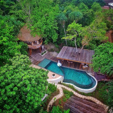 Mamola Beach House Villa @Nihiwatu Resort Sumba Island #mamolabeach #nihiwaturesort #sumbaisland  by @agusm123  Double tap if you would like to be here!  Share it or tag who you want to be there with and #myvillas for a chance to feature your travel photos.  by myvillas Luxury Tree Houses, Hotel Inspiration, Earth Pictures, Thatched Roof, Unique Hotels, Design Hotel, Hotels Design, Lifestyle Magazine, Vacation Spots