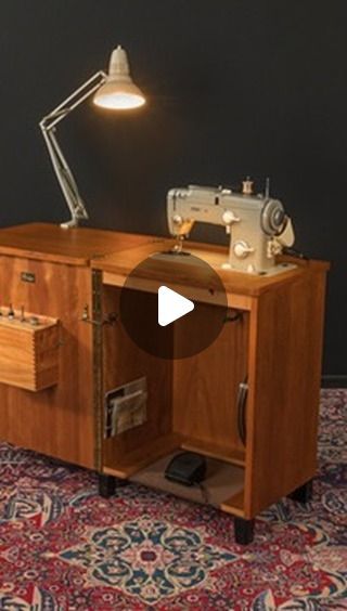 MCF - the better new on Instagram: "✨ Pfaff 260-261 automatic cabinet sewing machine from the 1960s. The oak cabinet can be unfolded and locked and the machine can easily be pulled out. The sewing machine was professionally overhauled - original operating instructions, additional equipment and invoice are available. 

“Now your wish has been fulfilled. This is the new universal sewing machine for straight and zigzag embroidery PFAFF 260, with which you can easily master all sewing, decorating and darning jobs that occur in the household and in home sewing. You have made a really good choice Thank you very much for the trust you have shown in our product.” (Extract from the operating instructions 💕)
.
#sewingmachine #pfaffsewing #midcenturyhome" Hidden Sewing Machine, Sewing Machine Cabinet, Oak Cabinet, Sewing Cabinet, Home Sewing, Trust You, Dress Design Patterns, Oak Cabinets, Mid Century House