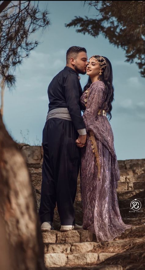 Kurdish Engagement, Kurdish Style, Kurdish Dress, Kurdish Clothes, Husband And Wife Love, Pre Wedding Photoshoot Outdoor, Engagement Poses, Model Look, Wedding Prep