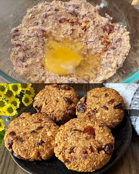 The Best German Oatmeal Cookie Recipe - No Sugar! - Greenku Recipes Cookies Made From Instant Oatmeal, German Apple Oatmeal Cookies, No Sugar No Flour Oatmeal Cookies, No Sugar Oatmeal Cookies, Oatmeal Cookies Without Eggs, Oatmeal Cookies No Eggs, Oatmeal Cookies No Sugar, Jam Cake Recipe, Homemade Oatmeal Cookies