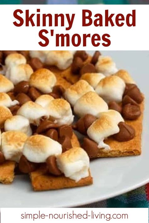 Low Cal Smores, Low Calorie Smores, Healthy Smores Alternative, Healthy Smores Dessert, Healthier Smores, Ww Desserts Easy Low Points, Ww Desserts Easy, Healthy Smores, Dessert Smores