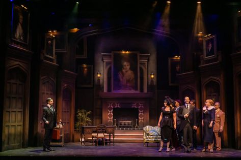 Clue: On Stage | The Cape Playhouse — JaronKent Designs Clue On Stage, Clue Play, Clue Costume, Mary Poppins Musical, Theatre Lighting, Set Design Theatre, Stage Set Design, Theatre Design, Stage Play