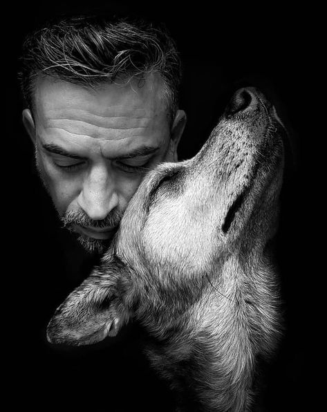 Karim on Twitter: "Revolution Of Pure Love!… " Dog Photoshoot Pet Photography, Dog Photography Poses, Pet Portraits Photography, Regard Animal, Dog Portraits Art, Dog Photoshoot, Man And Dog, Dog Photography, 인물 사진