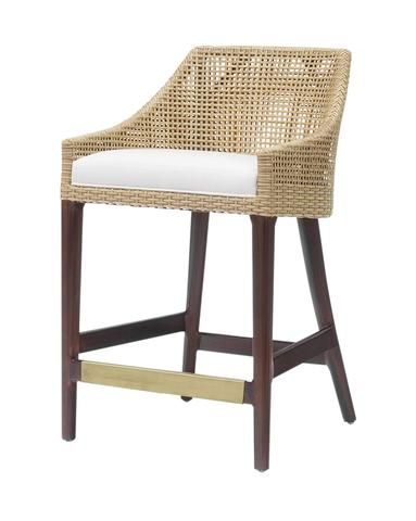 Rattan Counter Stools, Mcgee & Co, Wood Bar Stools, Counter Height Bar Stools, Modern Bar, Counter Height Stools, Wood Light, Lounge Chair Outdoor, Custom Upholstery